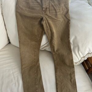 American Eagle Outfitters Tan Chinos Casual Style